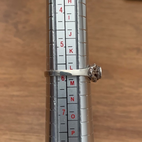 Sterling Silver Turquoise Decal Ring - Picture 5 of 5